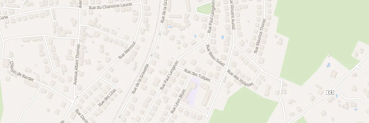 Plan du 23 Rue Paul Langevin à Capdenac-Gare