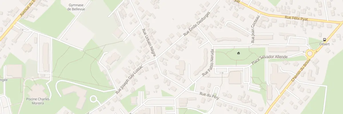 Plan du 4B Rue Emile Desforges à Vierzon