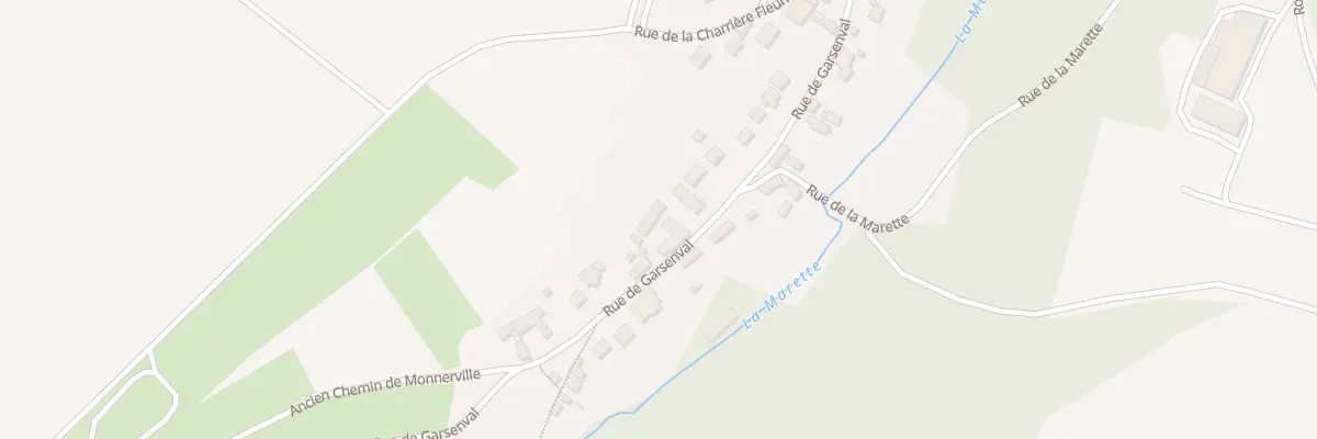 Plan du 598 Rue de Garsenval à Guillerval