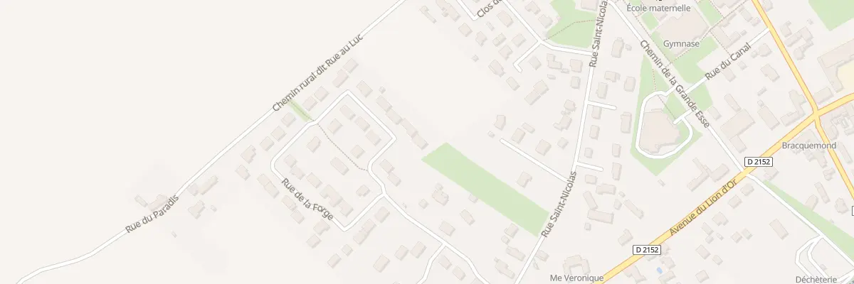 Plan du 14 Rue de la Forge à Loury