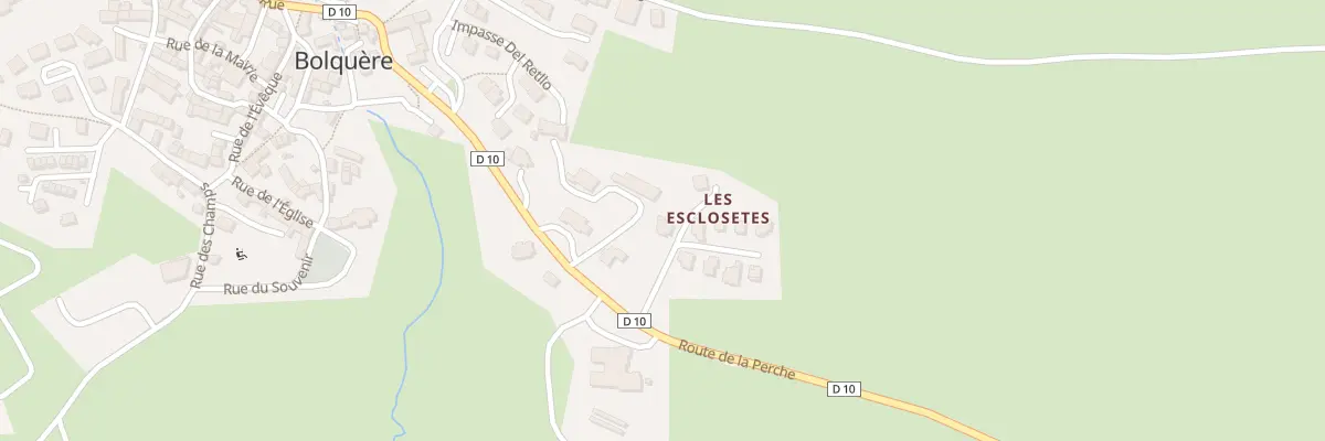 Plan du 11A Rte de la Perche à Bolquère