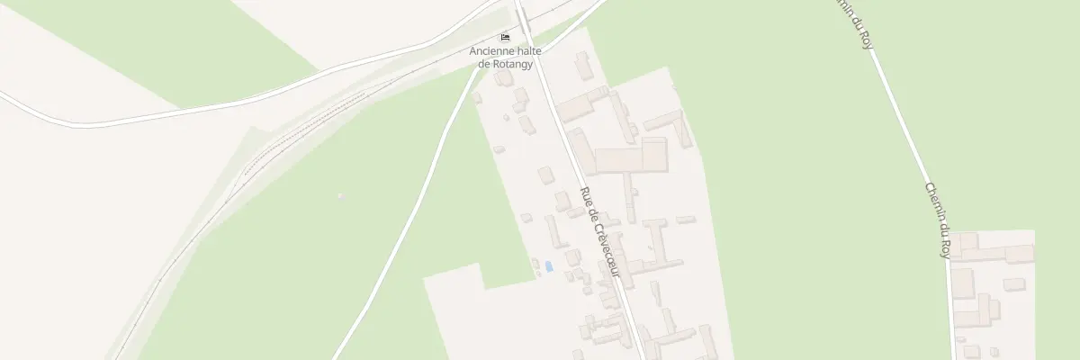 Plan du 23 Rue de Crèvecoeur à Rotangy