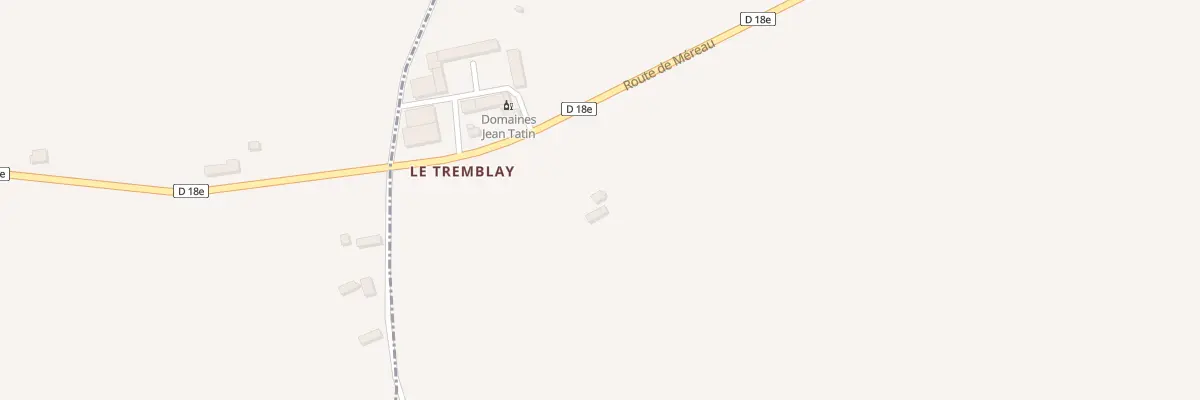 Plan du 29A Rte de Méreau à Brinay