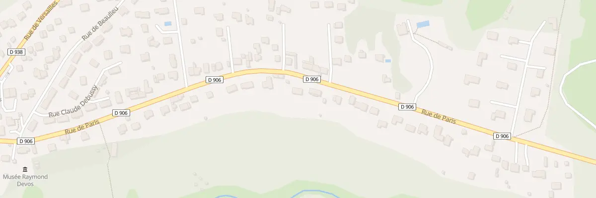 Plan du 38 Rue de Paris à Saint-Rémy-lès-Chevreuse