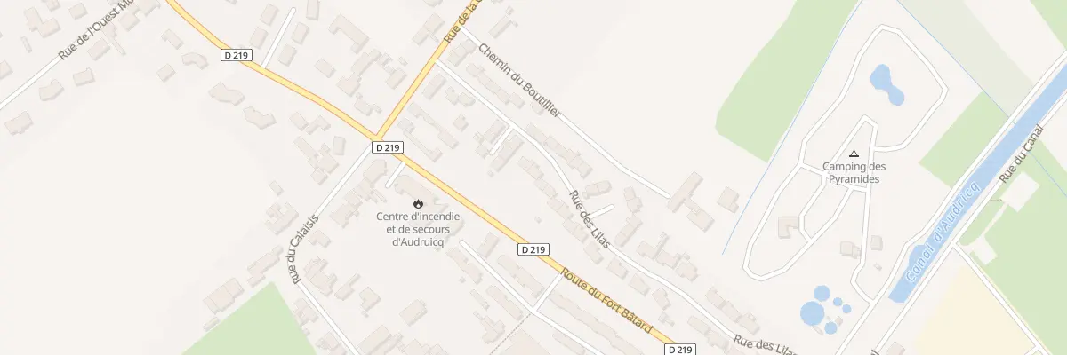 Plan du 305 Rue des Lilas à Audruicq