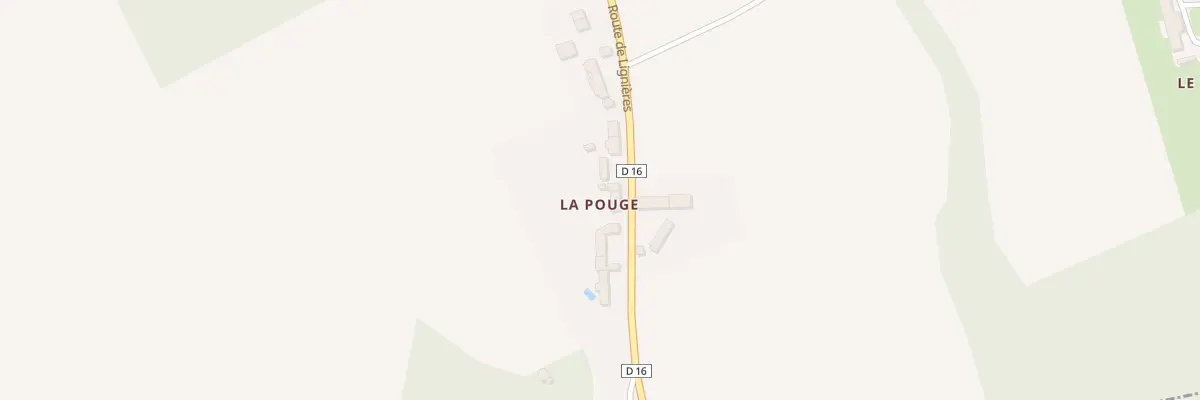 Plan du 5111 La Pouge à Ségry