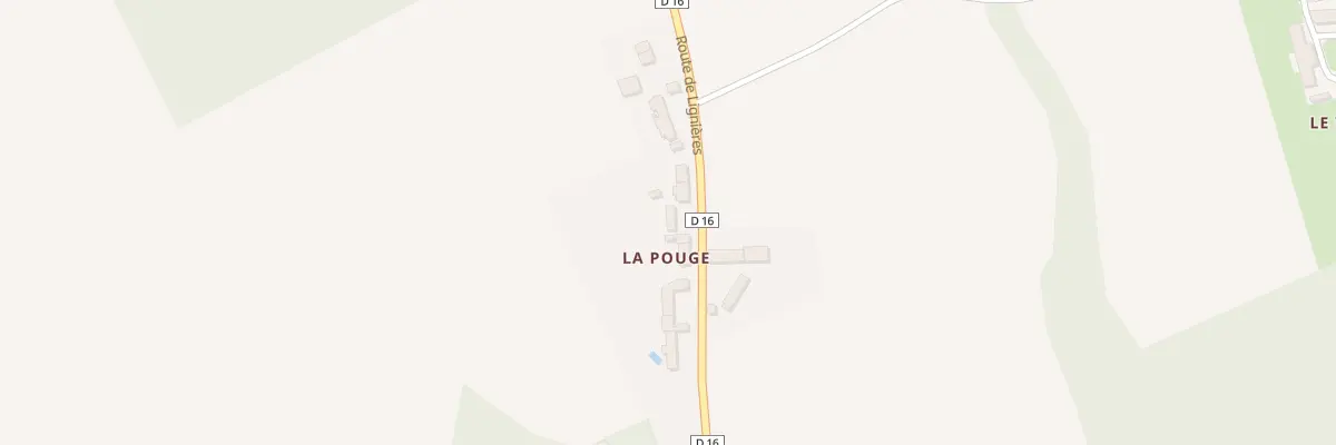 Plan du 5110 La Pouge à Ségry