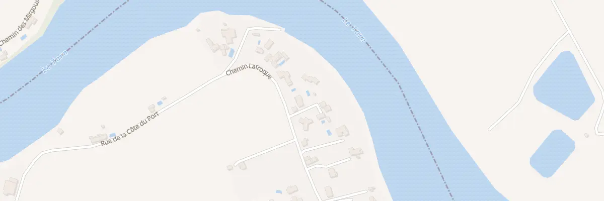 Plan du 2D Che de Larroque à Terssac