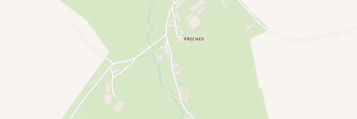 Plan du 5039 Priches à Montlevicq
