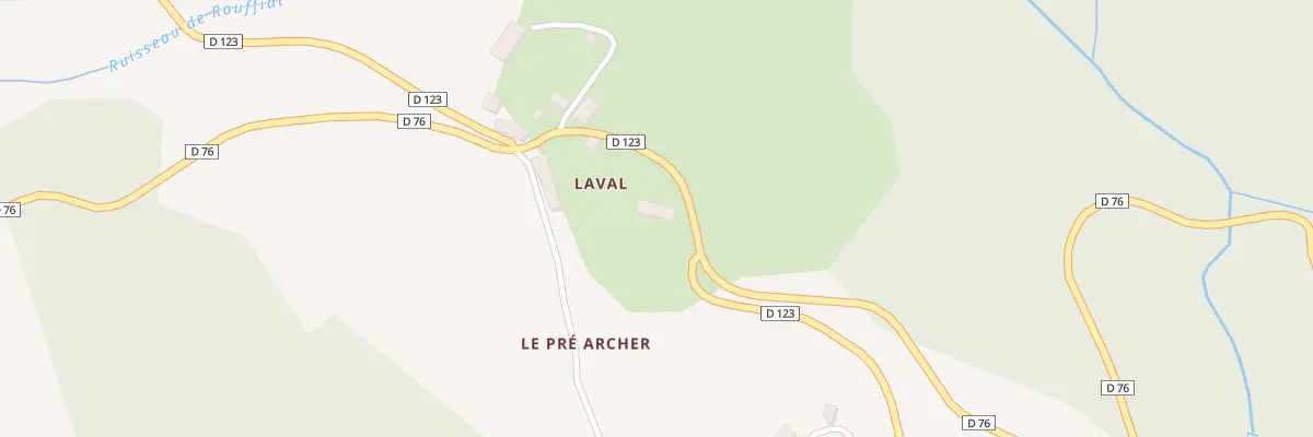 Plan du 5089 A Beyne à Davignac