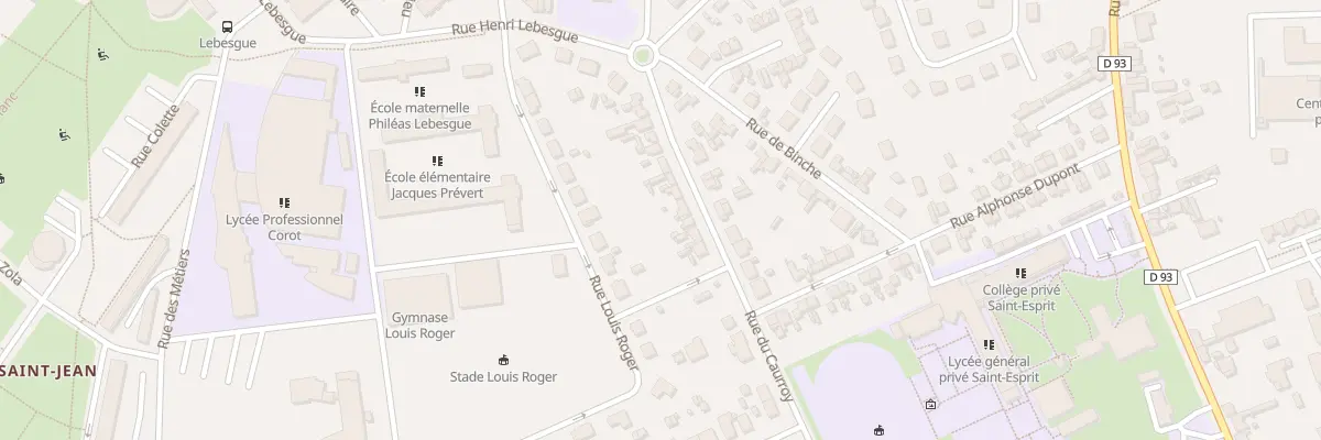 Plan du 20 Rue du Caurroy à Beauvais