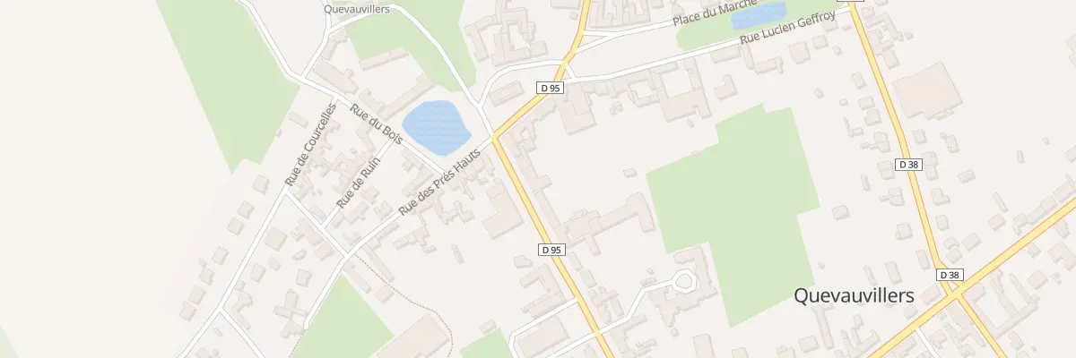Plan du 42 Rue Sainneville à Quevauvillers