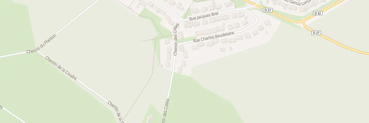 Plan du 7 Che des Crêles à Vierzon