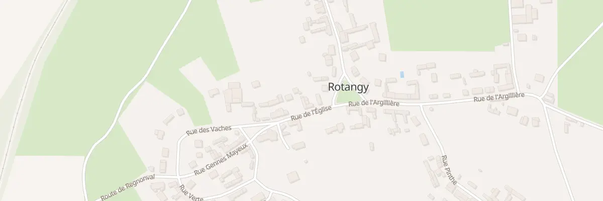 Plan du 4 Rue Eglise à Rotangy