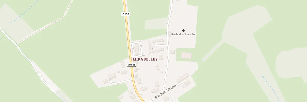 Plan du 5 Lot des Mirabelles à Jarnages