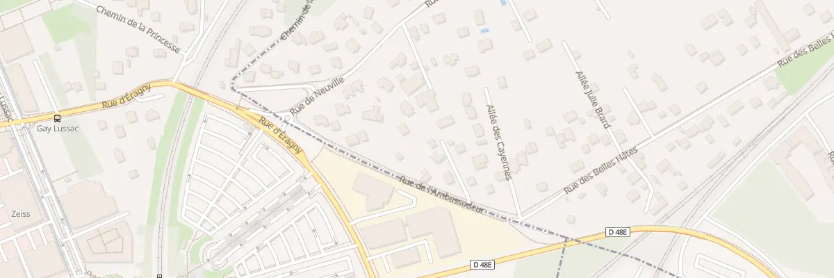 Plan du 306 Rue de l’Ambassadeur à Éragny-sur-Oise