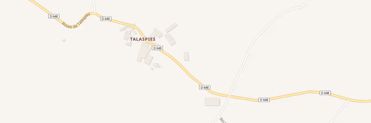 Plan du 5102B Talespies au Bas Ségala