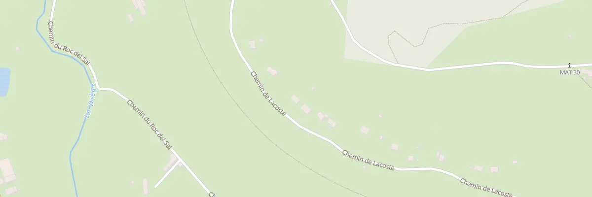 Plan du 23 Che de Lacoste à Capdenac-Gare