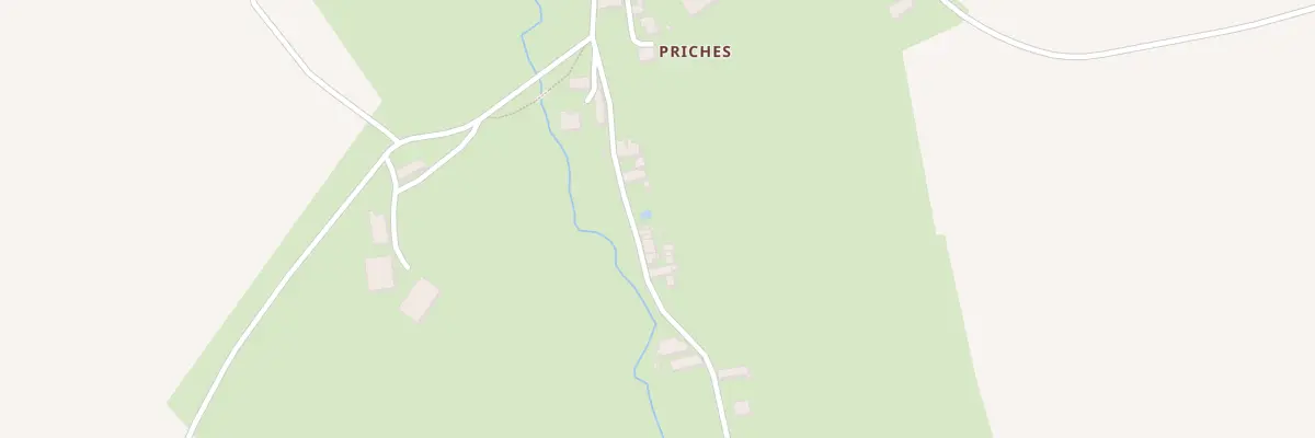 Plan du 5051 Priches à Montlevicq