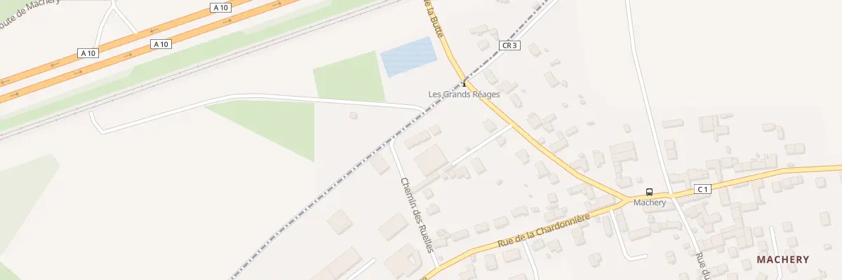 Plan du 10 Che des Ruelles à Vaugrigneuse