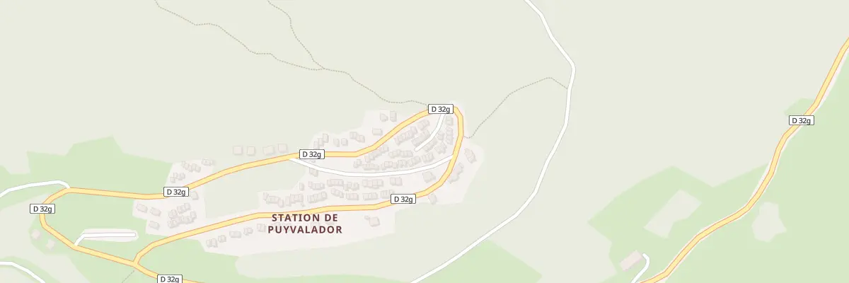 Plan du 9038 Altitude 1800 à Puyvalador