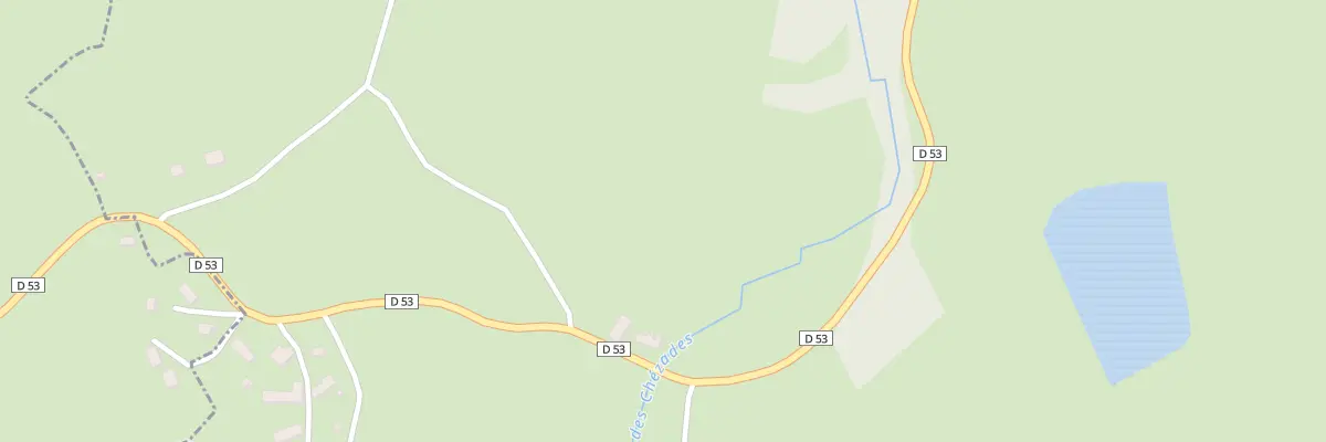 Plan du 1 Les Chezades à Saint-Martial-le-Mont
