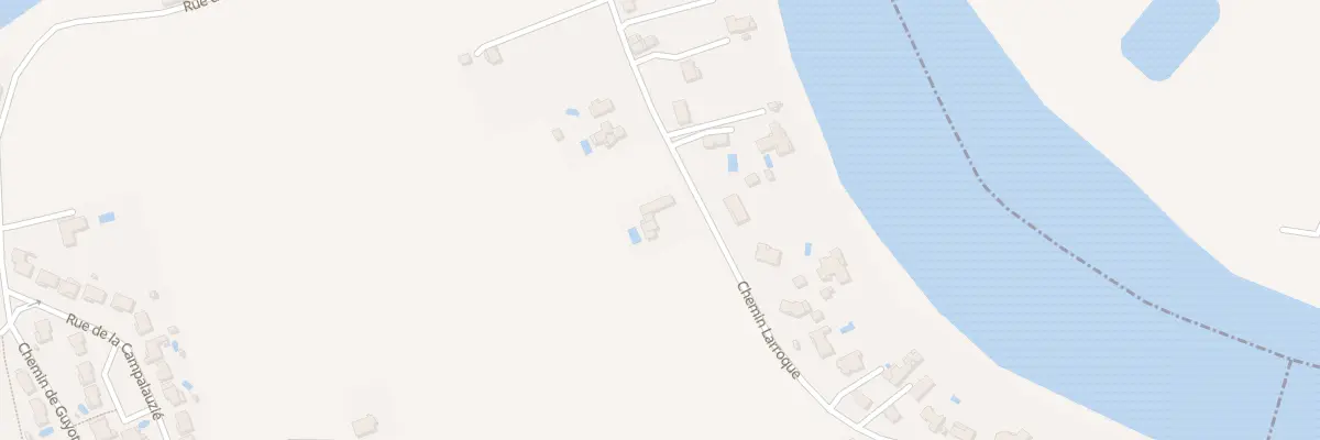 Plan du 7 Che de Larroque à Terssac