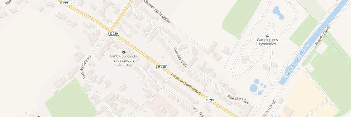 Plan du 251 Rue des Lilas à Audruicq