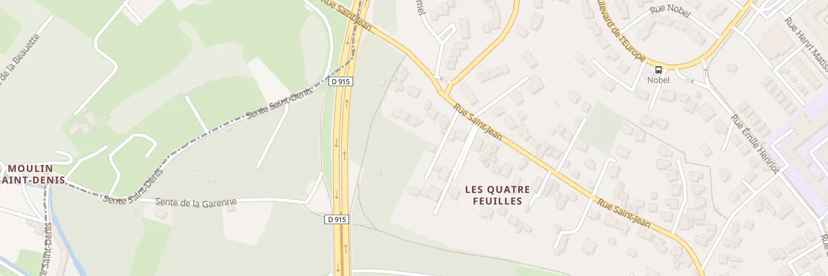 Plan du 147 Rue Saint Jean à Pontoise