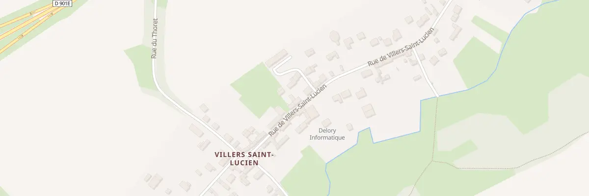 Plan du 121 Rue de Villers-Saint-Lucien à Beauvais