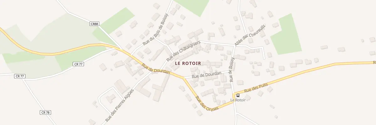 Plan du 11 Rue des Chataigners à Boissy-le-Sec