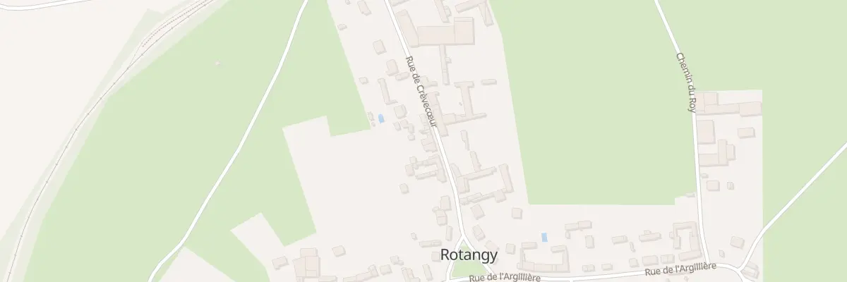 Plan du 13 Rue de Crèvecoeur à Rotangy