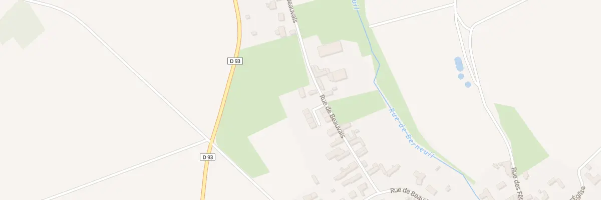 Plan du 26 Rue de Beauvais à Frocourt