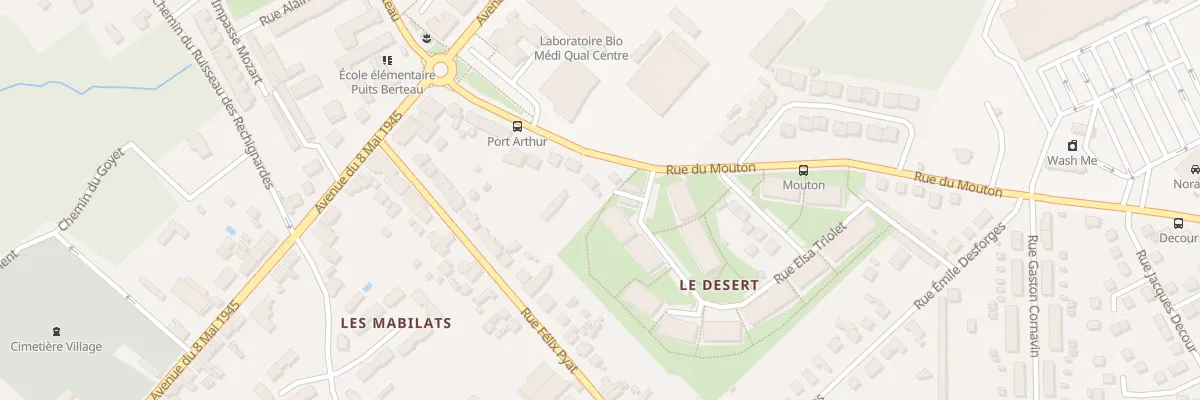 Plan du 18 Rue du Mouton à Vierzon