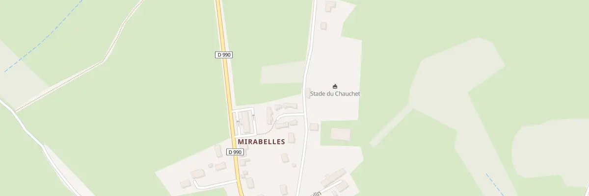 Plan du 2 Lot des Mirabelles à Jarnages