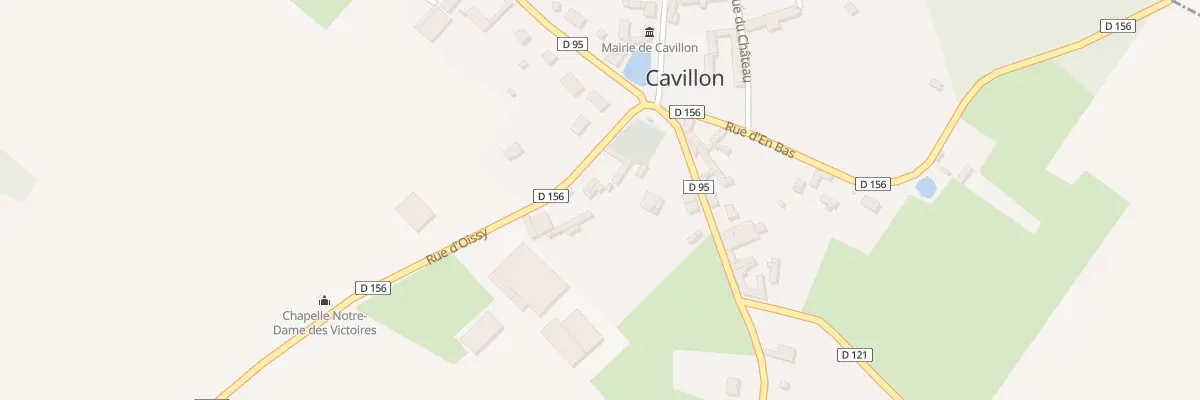 Plan du 3 Rue d’Oissy à Cavillon