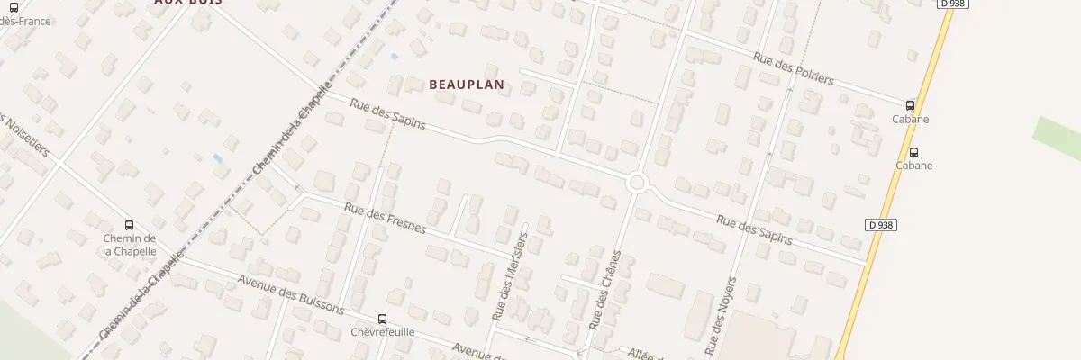 Plan du 27 Rue des Sapins à Saint-Rémy-lès-Chevreuse