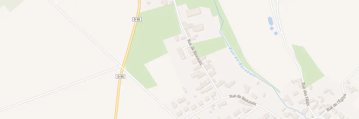 Plan du 24D Rue de Beauvais à Frocourt