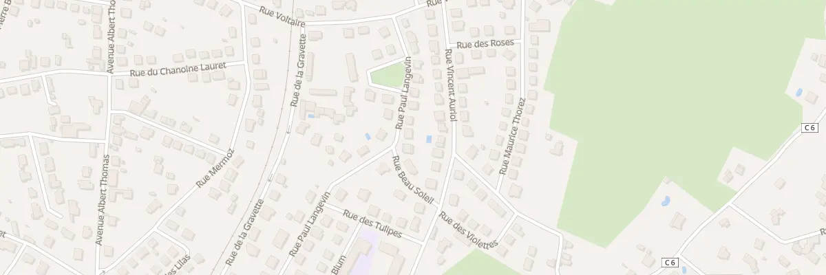 Plan du 17 Rue Paul Langevin à Capdenac-Gare