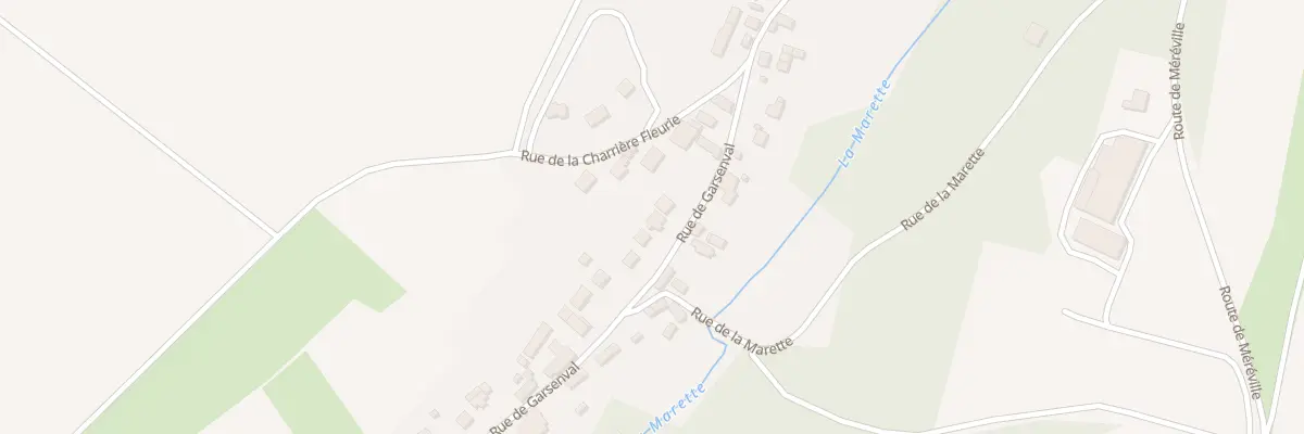Plan du 460 Rue de Garsenval à Guillerval