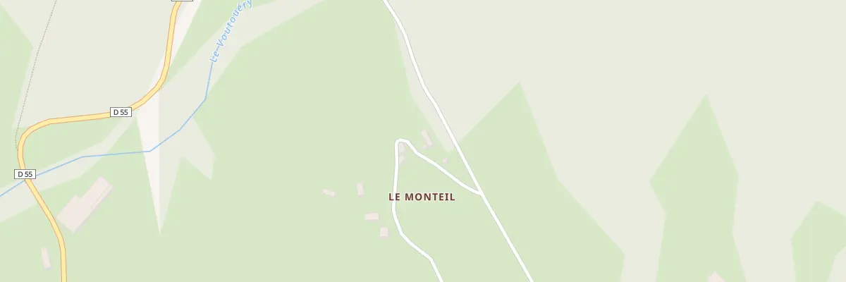 Plan du 4 Le Monteil à Ars