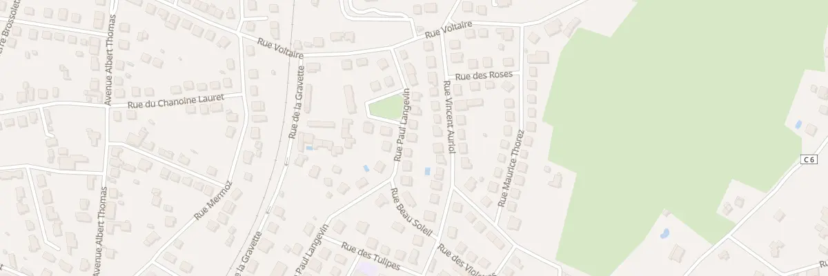 Plan du 13 Rue Paul Langevin à Capdenac-Gare