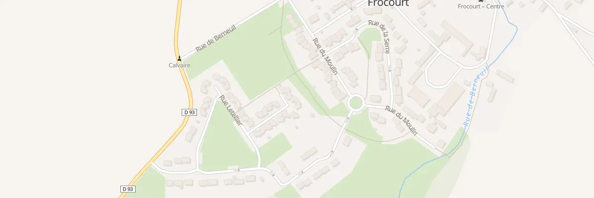 Plan du 21 Imp Canouville à Frocourt