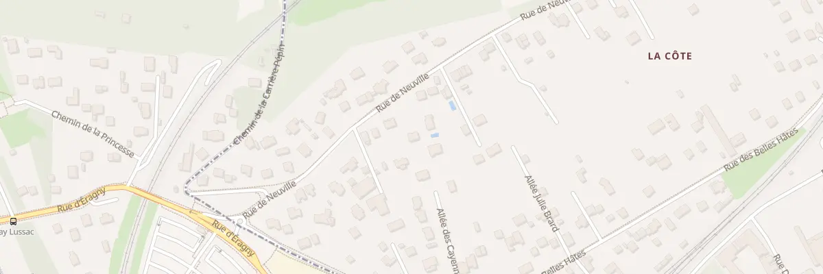 Plan du 89B Rue de Neuville à Éragny-sur-Oise