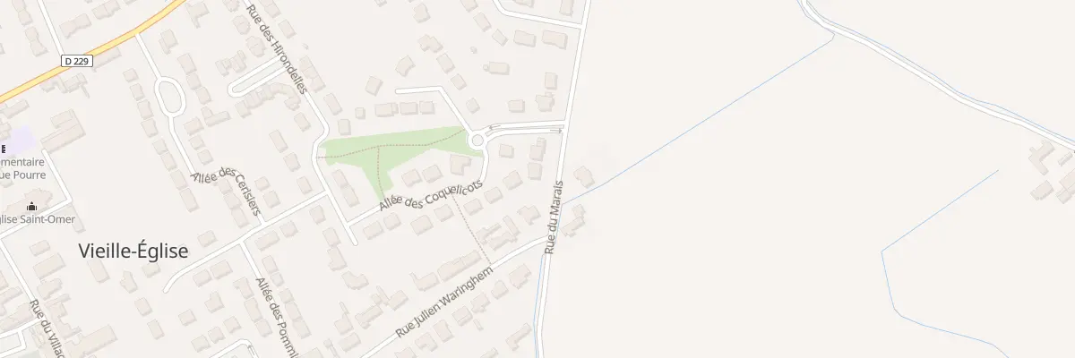 Plan du 370 Rue du Marais à Vieille-Église