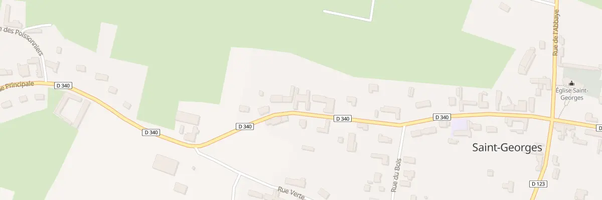 Plan du 34 Rue Principale à Saint-Georges