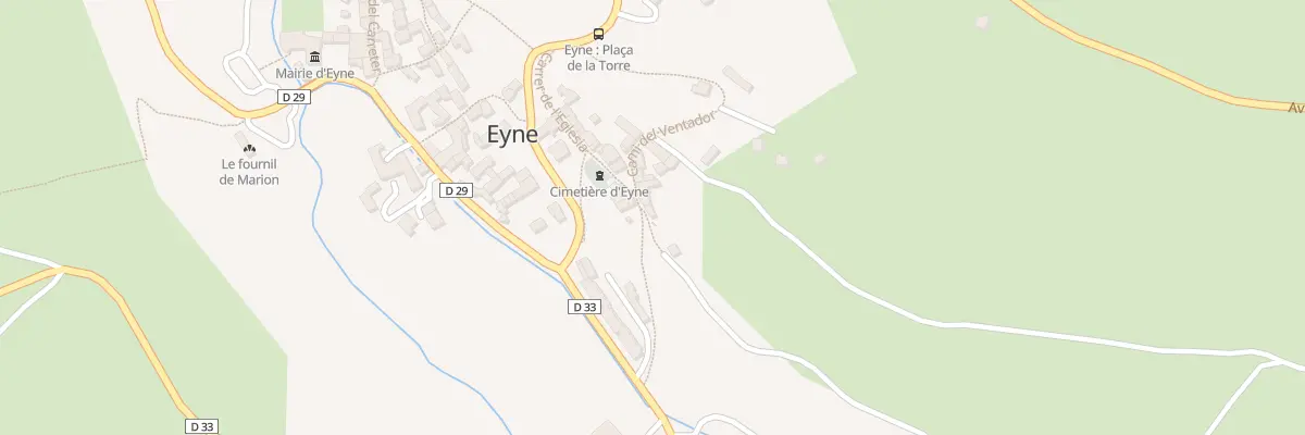 Plan du 36 Rue Carrer de l’Esglesia à Eyne