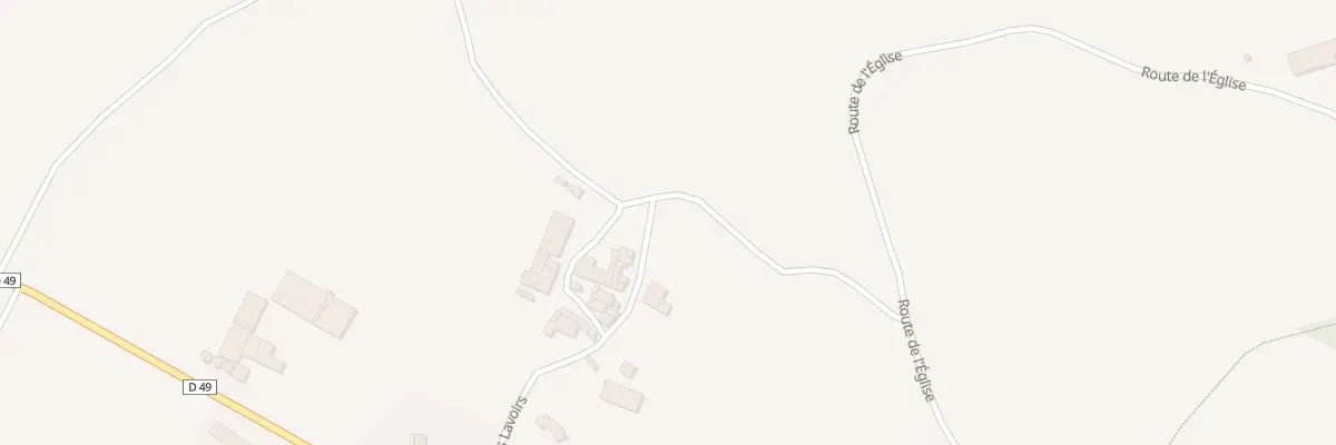 Plan du 1 Che des Lavoirs à Cuq