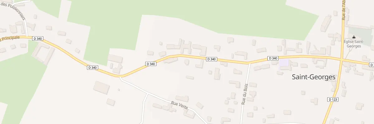 Plan du 33 Rue Principale à Saint-Georges