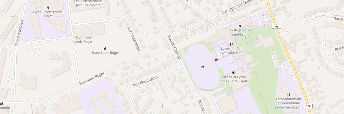 Plan du 36 Rue du Caurroy à Beauvais